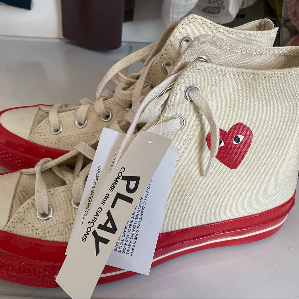 Converse High-Top Sneakers - Comme des garçons x play chuck 70. Brand new!